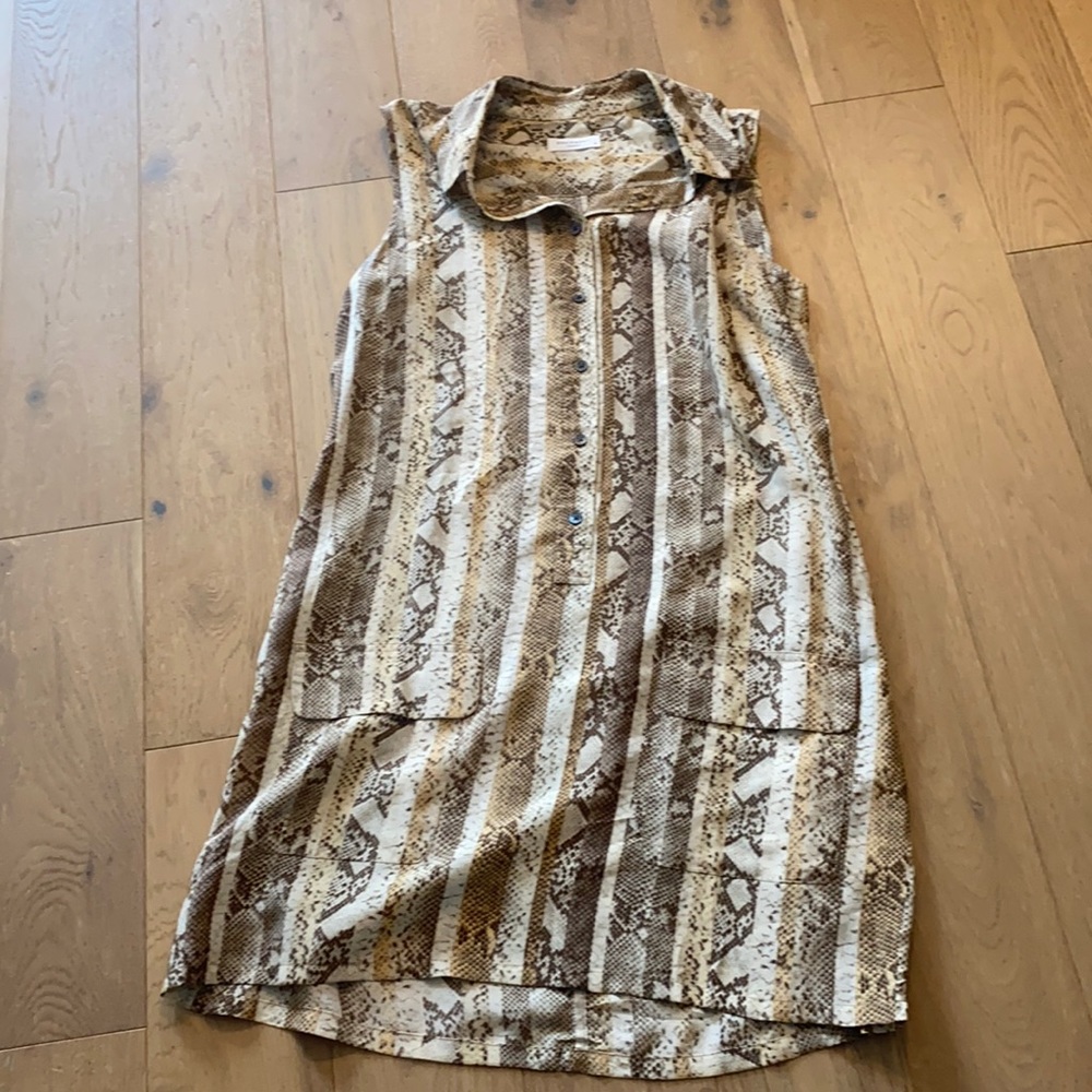 Equipment Dress 100% Silk